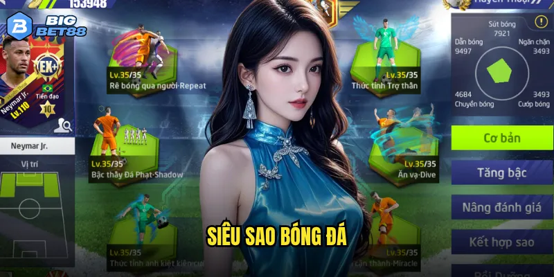 Siêu sao bóng đá Bigbet88 có mang lại cảm giác như sân cỏ thật? 7 Siêu sao bóng đá